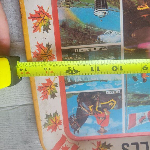 Vintage Niagara Falls Canada Souvenir Metal Tray - Picture 7 of 8